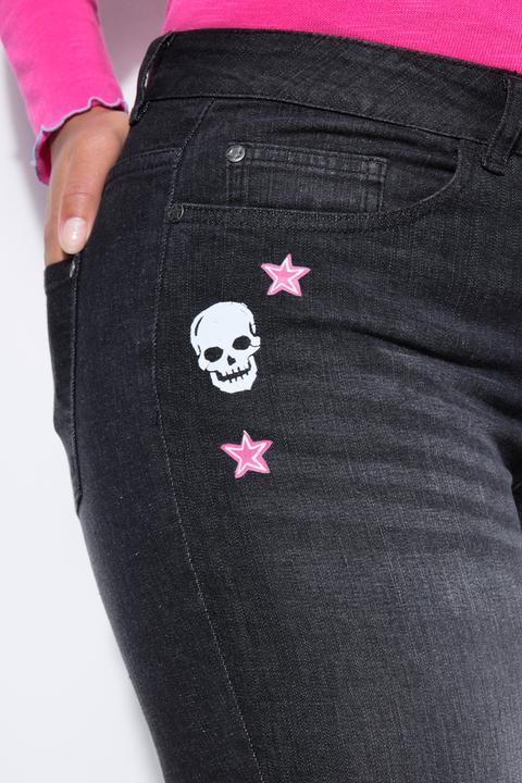 Immagine prodotto Angel of Style Jeans modello Emma con taglio aderente e cinque tasche (46)