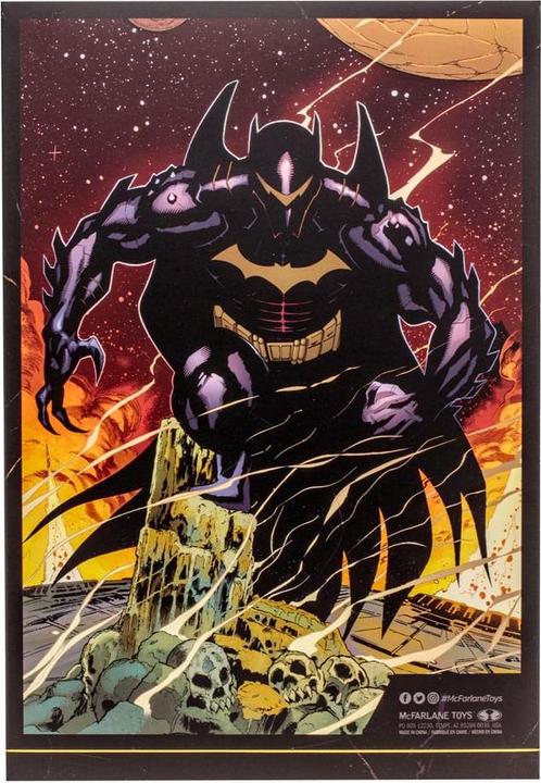 Image du produit McFarlane DC Multiverse figurine Batman (Hellbat) (Knightmare) (Gold Label) 18 cm