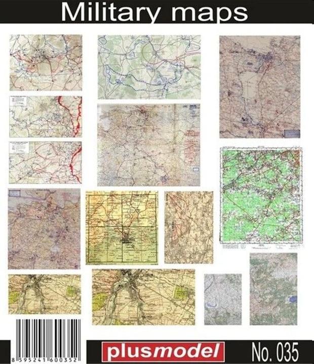Immagine prodotto Plus Model Mappe della Seconda Guerra Mondiale Uso universale