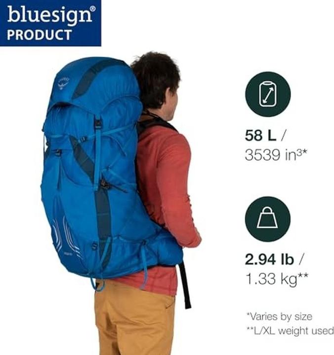 Produktbild Osprey Exos 58 - Trekkingrucksack - Herren (58 l)
