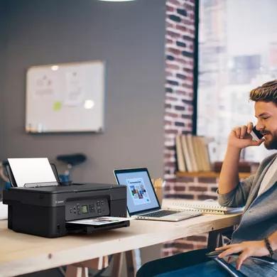 Immagine prodotto Canon PIXMA G3570 MegaTank - Stampante multifunzione - a colori - a getto d'inchiostro - ricaricabile - (Eco-Tank, Colore)