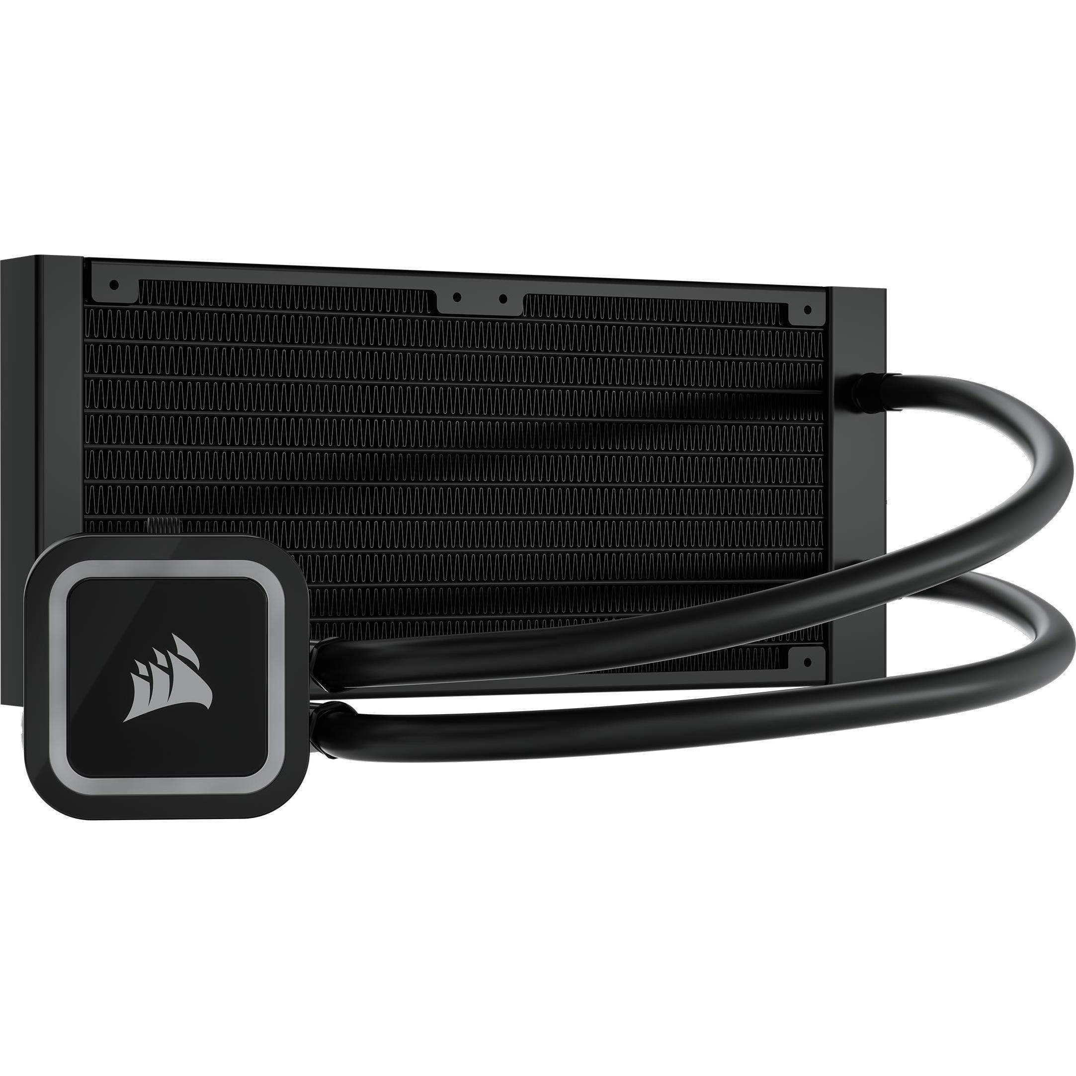 Thumbnail - Corsair H100x RGB Elite, CPU Wasserkühler, Schwarz