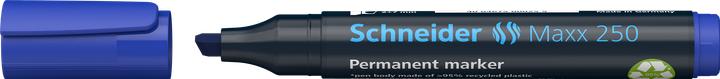 Produktbild Schneider Permanentmarker Maxx 250 Strichstärke: 2-7 mm Schreibfarbe: blau (1x)