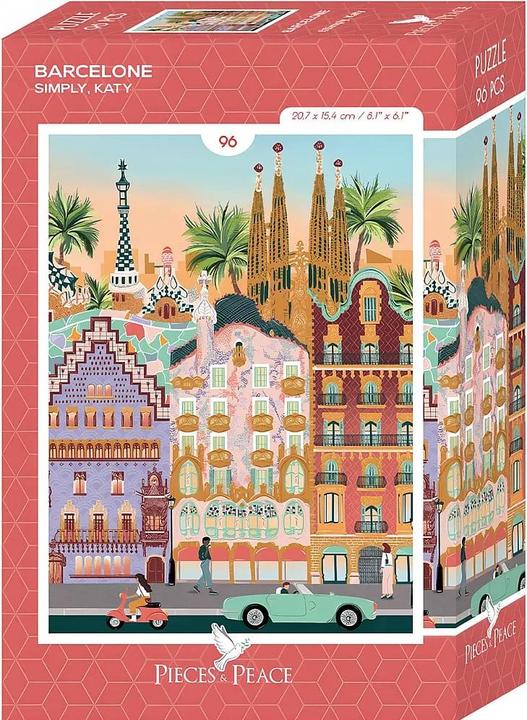 Immagine prodotto Pieces & Peace Barcelone (96 pezzi)