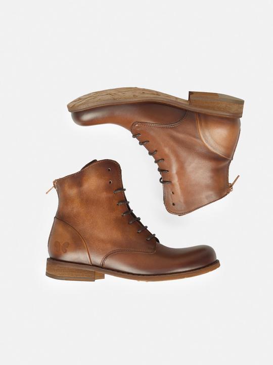 Actual product image Felmini BEJA 1072, the timeless lace-up ankle boot from, is made from smooth leather with a vinta (37)