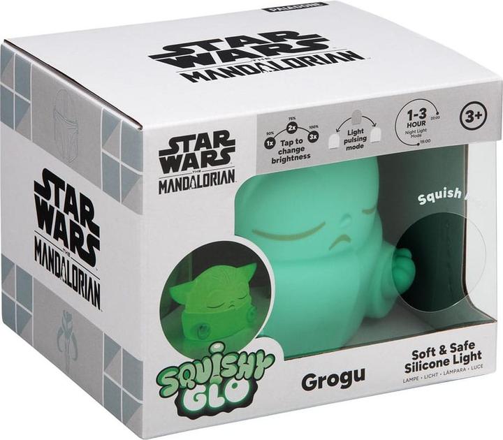 Productafbeelding Paladone Products Star Wars The Mandalorian Squishy Glo Silikon-Leuchte Grogu 15 cm