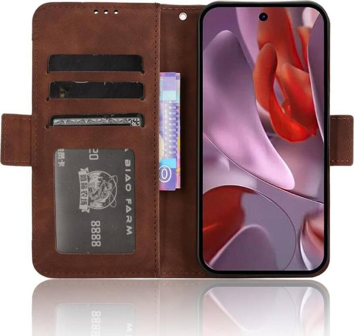 Produktbild Cover-Discount Google Pixel 9a - Etui viele Kartenfächer (Google Pixel 9a)