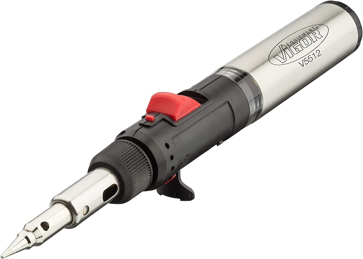 Actual product image Vigor Gas Soldering Iron Set V5512