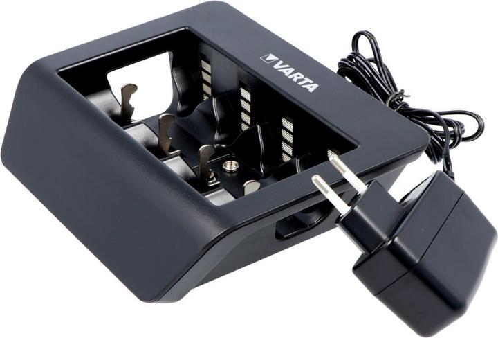 Immagine prodotto Varta LCD Universal Charger+ (1 pz., C, D, 9V Block, AA, AAA, Caricabatterie senza batteria)
