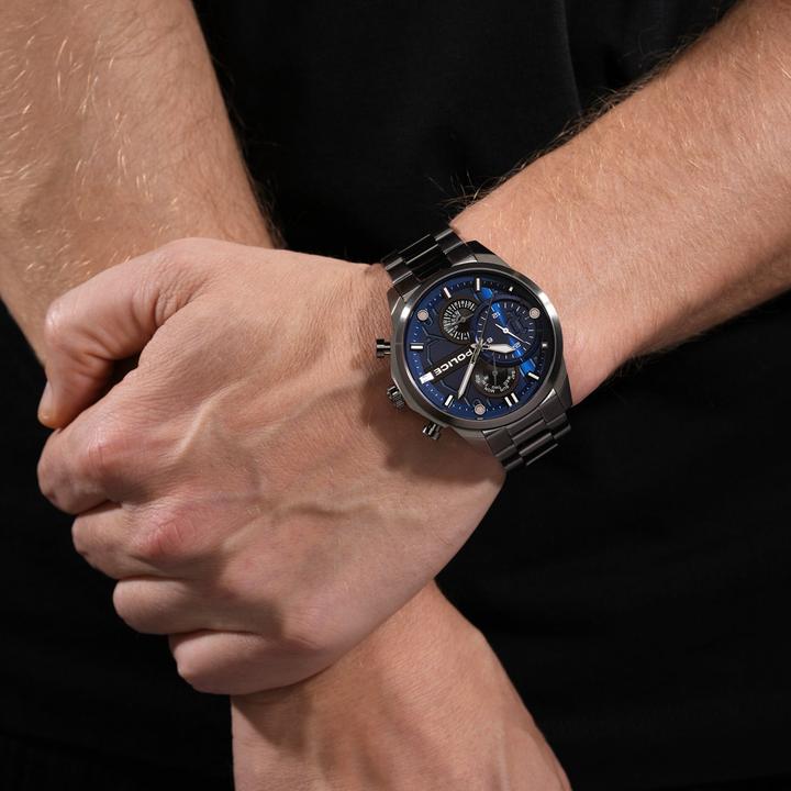 Image du produit Police Réacteur (Chronographe, Horloge analogique, 44 mm)
