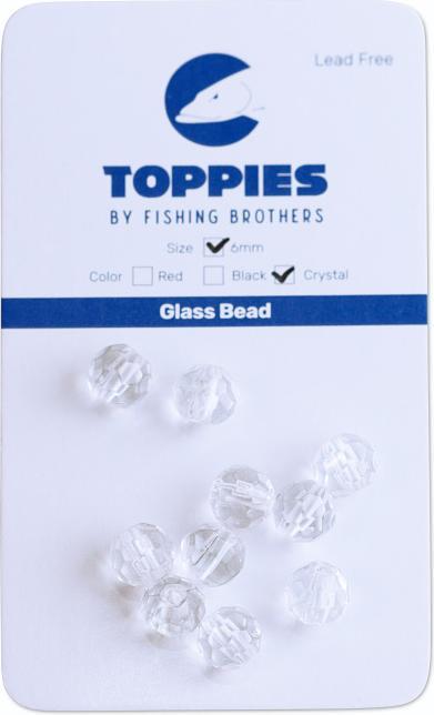 Image du produit Toppies Perles de verre Blanc