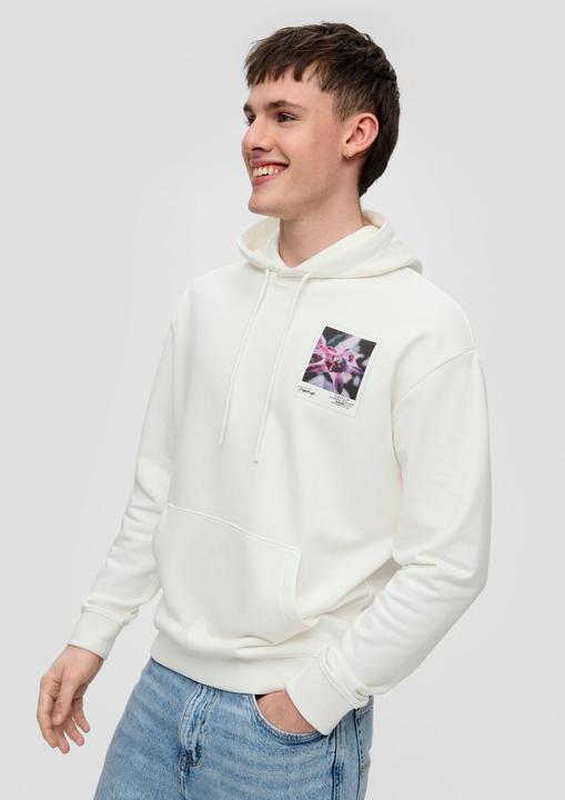Produktbild s.Oliver Sweatshirt Hoodie-Sweatshirt mit Fotoprint (S)