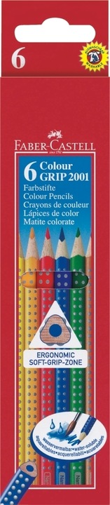Actual product image Faber-Castell Colour Grip (Multicoloured, 6 x)