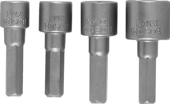 Produktbild Bosch Zubehör Steckschlüssel-Set 36 36 38 38 mm (10 mm, 13 mm, 7 mm, 8 mm)
