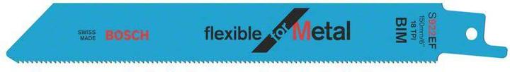 Actual product image Bosch Professional Zubehör Sabre saw blade S 922 EF, Flexible for Metal, pack of 2