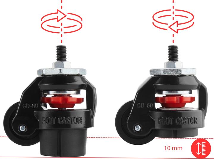 Produktbild Oplite R8 Supreme Castor Wheel retail (Speditionsversand)