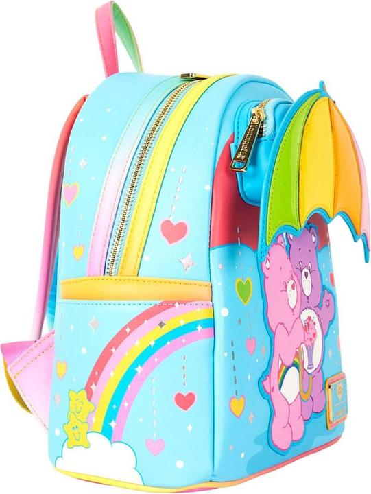Produktbild Loungefly Die Glücksbärchis by Mini Rucksack Rainbow