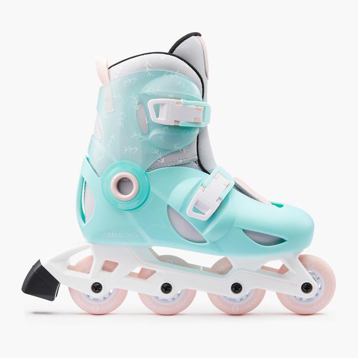 Actual product image Oxelo Inline skates kids - Play 5 beginners (32, 33, 34)