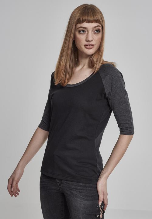 Produktbild Urban Classics Ladies 3/4 Contrast Raglan Tee (S)