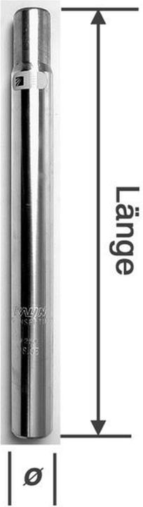 Produktbild Vitelli Sattelstütze Kerze (272 mm)