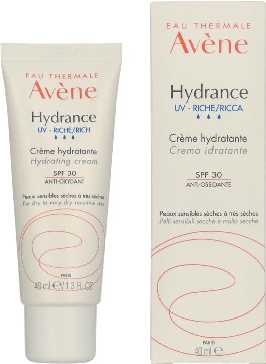 Produktbild Avène Feuchtigkeitscreme Hydrance SPF30 - 40 ml (40 ml, Tagescreme, SPF 30)