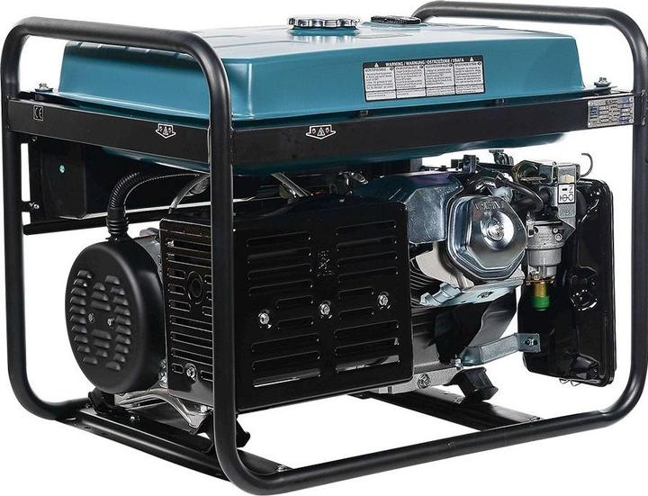 Actual product image Könner & Söhnen PETROL GENERATOR 5.0kW 230/400V ELECTRIC START AVR VST KS7000E-1/3 (5000 W, 1.10 l)
