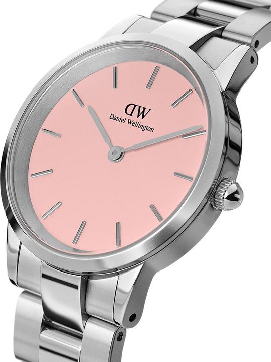 Immagine prodotto Daniel Wellington Iconic Link Blush Silver (28 mm) (Orologio da polso analogico, 28 mm)