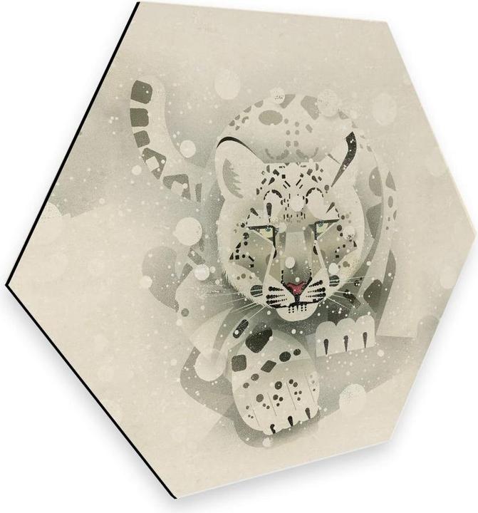 Image du produit Trenddeko Léopard des neiges (25 x 22 cm)