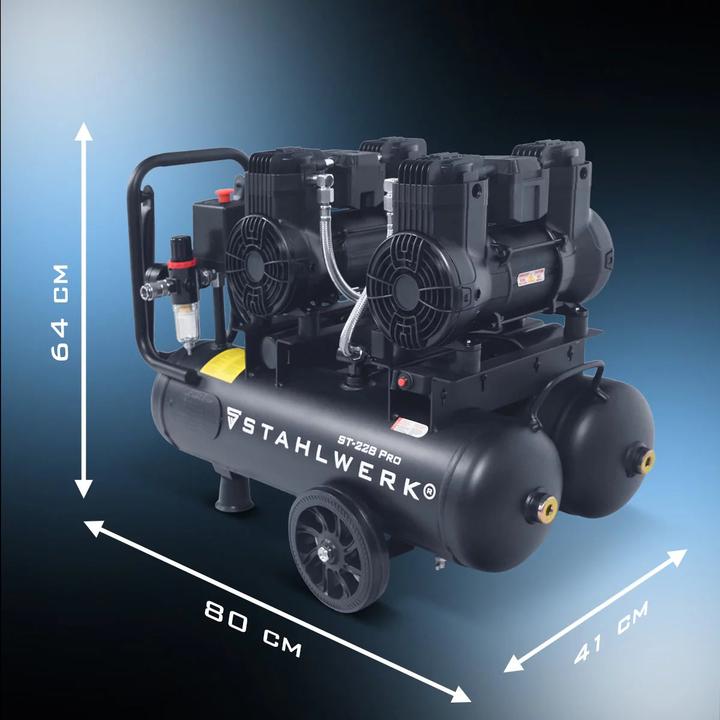 Produktbild Stahlwerk Kompressor ST-228 Pro (22 l, 8 Bar)