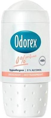 Immagine prodotto Odorex Women Deo Roll-On 0% Perfume Hypoallergenic 50ml (Roll-on, 50 ml)