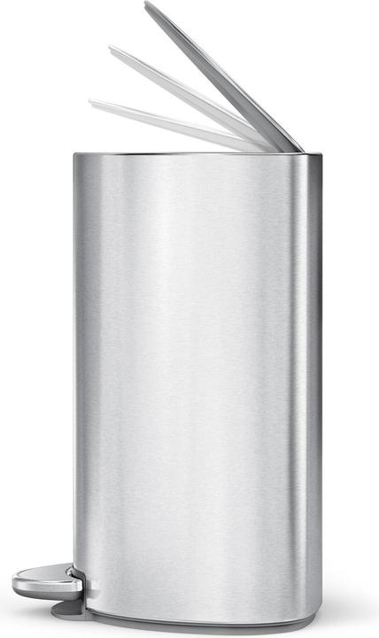 Produktbild Simplehuman Abfalleimer 6 l, Silber gebürstet (6 l)