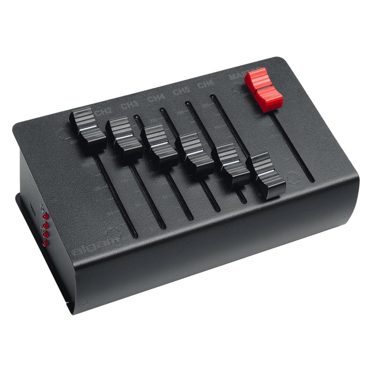 Algam Lighting Centralina Luci Dmx6 Plus Mixer, Controllo Illuminazione