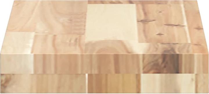 Productafbeelding VidaXL Acacia zwevende plank Onbehandeld (120 x 20 x 4 cm)