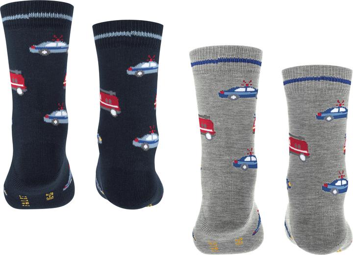 Produktbild Falke Cars 2-Pack Kinder Socken (23 - 26)