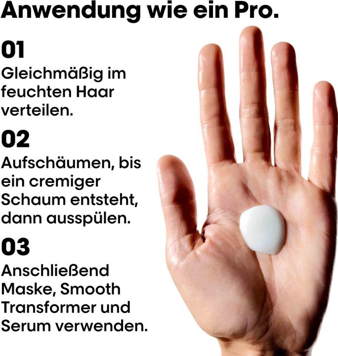 Actual product image L'Oréal Professionnel L'Oreal Keratin Alpha Sleek Shampoo 500ml (Liquid shampoo, 500 ml)