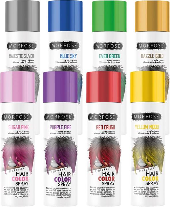 Immagine prodotto Morfose Spray colorante per capelli Red Caush 150ml