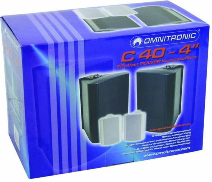 Image du produit Omnitronic C-40 (Passif, 1x 35 W)