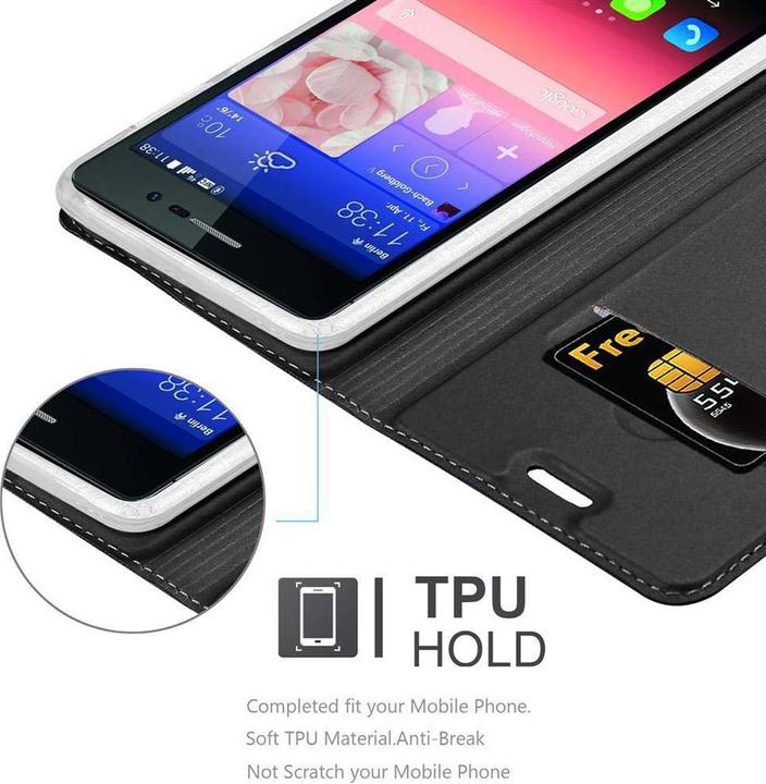 Actual product image Cadorabo Book Classy Style Cover (Huawei Ascend P7)