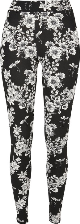 Actual product image Urban Classics Ladies Soft AOP Leggings (L)
