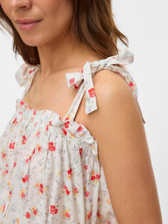 Image du produit Mamalicious Normal geschnitten Trapezausschnitt Verstellbare Träger Tank-Top Bluse