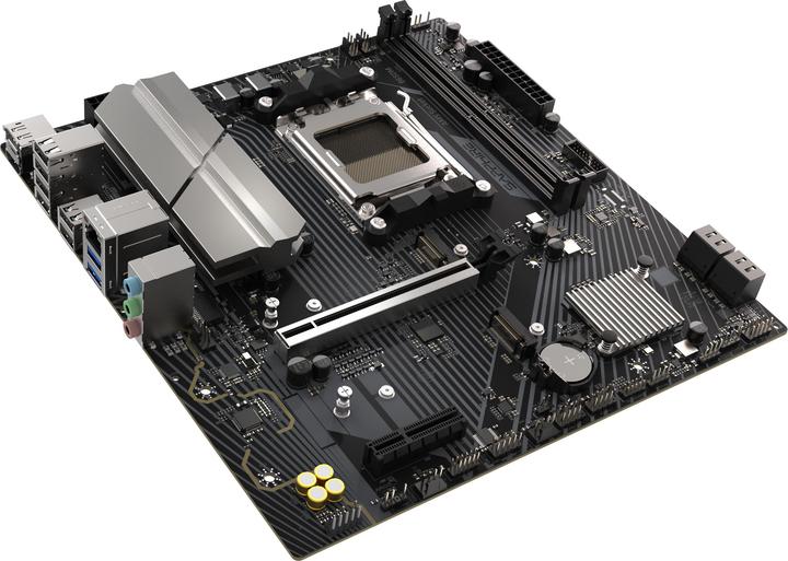 Productafbeelding Sapphire B650M-E 1xHDMI 1.4 1xDP 1.2 (AM5, AMD B650, mATX)