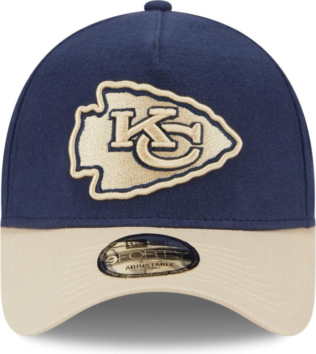 Produktbild New Era A-Frame 9Forty Cap MOLESKIN Kansas City Chiefs navy (One Size)