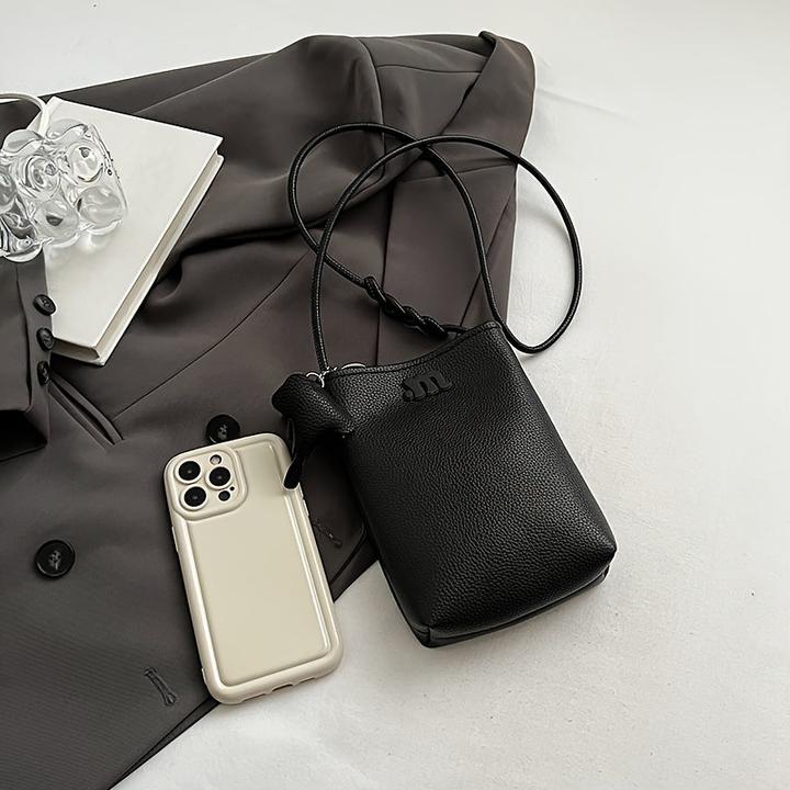 Immagine prodotto Only-Bags.Store Mini borsa a tracolla carina, borsa mobile a forma di elefante, borsa a tracolla a secchiello alla
