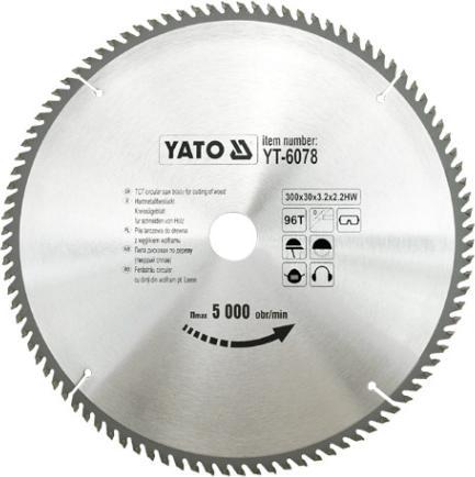 Immagine prodotto Yato LAMA TCT PER LEGNO 300X96TX30 MM