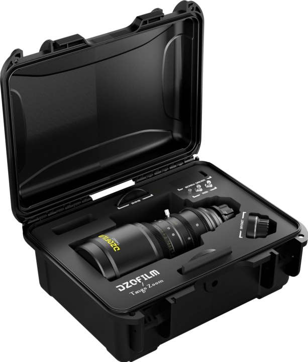 Actual product image Dzofilm Tango 18-90mm T2.9 S35 Zoom Lens PL&EF mount - imperial (w/o servo) (PL)