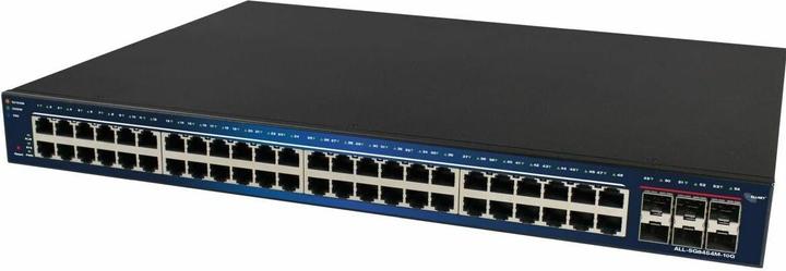 Produktbild Allnet Switch smart managed Layer2 54 Port • 48x Port 1 GbE • 6x SFP+ • 19"• ALL-SG8454M-10G (54 Ports)