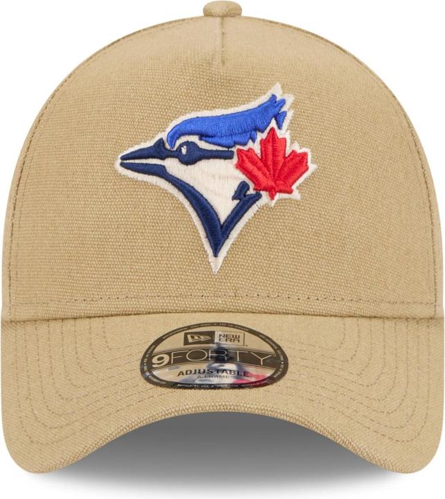 Produktbild New Era A-Frame Trucker Leinen Cap - Toronto Blue Jays beige (One Size)