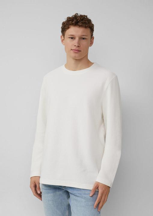 Actual product image S.Oliver T-Shirt Longsleeve aus Strukturware (L)