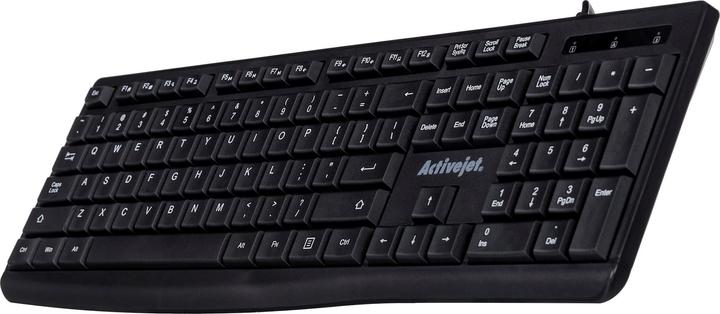 Actual product image Activejet USB keyboard K-3803S (Eng. Int., Cable)