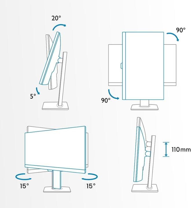 Immagine prodotto BenQ PD2705U (3840 x 2160 pixel, 27")